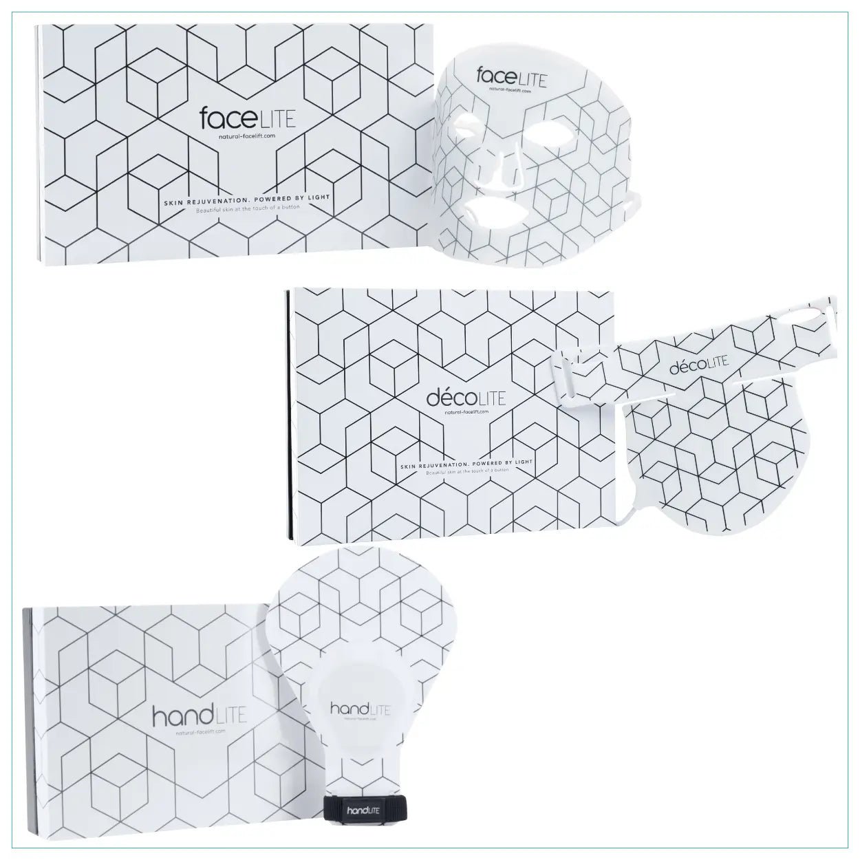 faceLITE, decoLITE & handLITE Bundle available from faceLITE Global